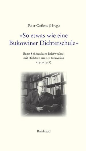 Buchcover 'So etwas wie eine Bukowiner Dichterschule' | EAN 9783890864655 | ISBN 3-89086-465-1 | ISBN 978-3-89086-465-5
