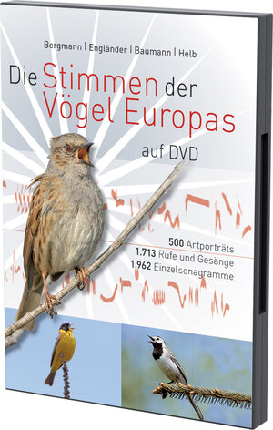 Buchcover Die Stimmen der Vögel Europas auf DVD | Hans-Heiner Bergmann | EAN 9783891048085 | ISBN 3-89104-808-4 | ISBN 978-3-89104-808-5