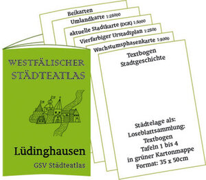 Buchcover Stadtmappe Lüdinghausen - Westfälischer Städteatlas | Heinz K Junk | EAN 9783891151334 | ISBN 3-89115-133-0 | ISBN 978-3-89115-133-4