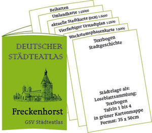 Buchcover Stadtmappe Freckenhorst - Westfälischer Städteatlas | Friedrich B Fahlbusch | EAN 9783891151822 | ISBN 3-89115-182-9 | ISBN 978-3-89115-182-2