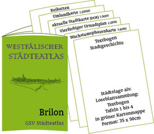 Buchcover Stadtmappe Brilon - Westfälischer Städteatlas | Heinz Stoob | EAN 9783891153314 | ISBN 3-89115-331-7 | ISBN 978-3-89115-331-4