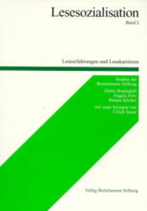 Buchcover Lesesozialisation | Heinz Bonfadelli | EAN 9783892040859 | ISBN 3-89204-085-0 | ISBN 978-3-89204-085-9