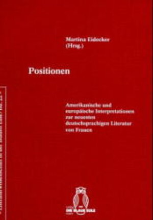 Buchcover Positionen  | EAN 9783892069232 | ISBN 3-89206-923-9 | ISBN 978-3-89206-923-2