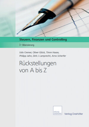 Buchcover Rückstellungen von A bis Z | Udo Cremer | EAN 9783892360902 | ISBN 3-89236-090-1 | ISBN 978-3-89236-090-2