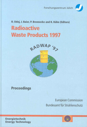 Buchcover Radioactive Waste Products 1997  | EAN 9783893362257 | ISBN 3-89336-225-8 | ISBN 978-3-89336-225-7