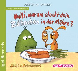 Buchcover Nulli und Priesemut - Nulli, warum steckt dein Zähnchen in der Möhre? | Matthias Sodtke | EAN 9783893534289 | ISBN 3-89353-428-8 | ISBN 978-3-89353-428-9