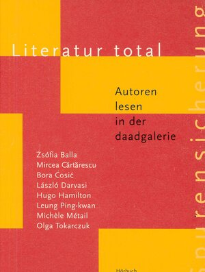 Buchcover Literatur Total | Zsófia Balla | EAN 9783893571024 | ISBN 3-89357-102-7 | ISBN 978-3-89357-102-4