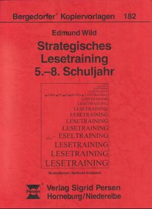 Buchcover Strategisches Lesetraining | Edmund Wild | EAN 9783893582105 | ISBN 3-89358-210-X | ISBN 978-3-89358-210-5
