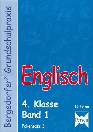 Buchcover Englisch - 4. Klasse - Foliensatz 3 | Ursula Lassert | EAN 9783893589876 | ISBN 3-89358-987-2 | ISBN 978-3-89358-987-6