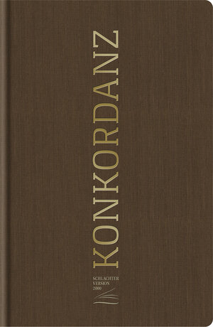 Buchcover Konkordanz zur Schlachter 2000  | EAN 9783893970902 | ISBN 3-89397-090-8 | ISBN 978-3-89397-090-2