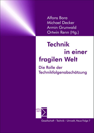 Buchcover Technik in einer fragilen Welt | EAN 9783894049379 | ISBN 3-89404-937-5 | ISBN 978-3-89404-937-9
