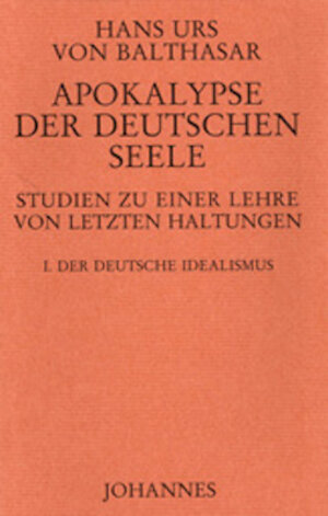Buchcover Apokalypse der deutschen Seele | Hans Urs von Balthasar | EAN 9783894113537 | ISBN 3-89411-353-7 | ISBN 978-3-89411-353-7