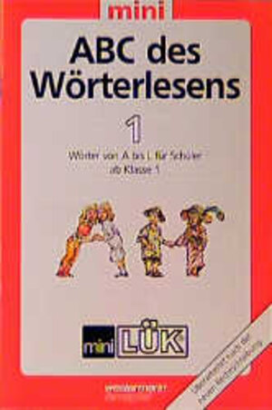 Buchcover mini LÜK ABC des Wörterlesens | Heinz Vogel | EAN 9783894147037 | ISBN 3-89414-703-2 | ISBN 978-3-89414-703-7
