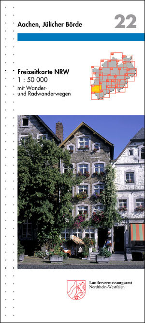 Freizeitkarte Nordrhein-Westfalen, Bl.22, Aachen, Jülicher Börde