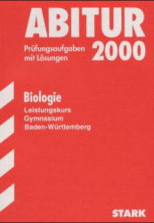 Buchcover STARK Abitur-Prüfungen Biologie - LK Gymnasium Baden-Württemberg | Richard Nagel | EAN 9783894490386 | ISBN 3-89449-038-1 | ISBN 978-3-89449-038-6
