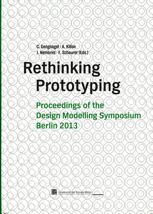 Buchcover Rethinking Prototyping | EAN 9783894622435 | ISBN 3-89462-243-1 | ISBN 978-3-89462-243-5