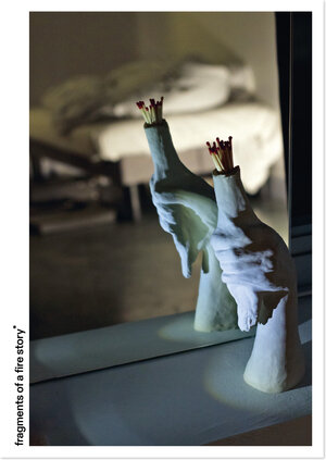 Buchcover fragments of a fire strory*. Lisa Hoffmann | EAN 9783894624248 | ISBN 3-89462-424-8 | ISBN 978-3-89462-424-8