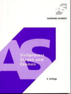 Buchcover Zivilprozess - Stagen und Examen | Walter Baumfalk | EAN 9783894764845 | ISBN 3-89476-484-8 | ISBN 978-3-89476-484-5