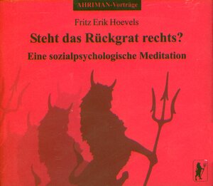 Buchcover Steht das Rückgrat rechts? Eine sozialpsychologische Meditation | Fritz Erik Hoevels | EAN 9783894840426 | ISBN 3-89484-042-0 | ISBN 978-3-89484-042-6