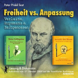 Buchcover Freiheit vs. Anpassung - Verlaine, Huysmans & Zeitgenossen | Peter Priskil | EAN 9783894840686 | ISBN 3-89484-068-4 | ISBN 978-3-89484-068-6