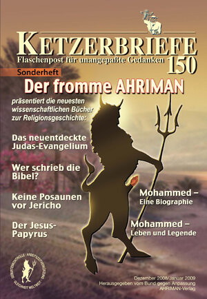 Buchcover Der fromme Ahriman (I) | Fritz Erik Hoevels | EAN 9783894842468 | ISBN 3-89484-246-6 | ISBN 978-3-89484-246-8