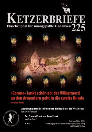 Buchcover »Corona« lenkt schön ab: der Völkermord an den Armeniern geht in die zweite Runde | Peter Priskil | EAN 9783894842895 | ISBN 3-89484-289-X | ISBN 978-3-89484-289-5