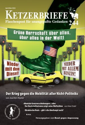Buchcover Der Krieg gegen die Mobilität aller Nicht-Politniks | Joachim Füseter | EAN 9783894843076 | ISBN 3-89484-307-1 | ISBN 978-3-89484-307-6