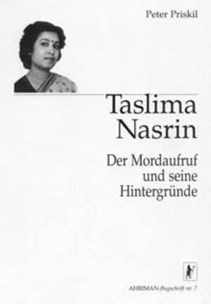 Buchcover Taslima Nasrin | Peter Priskil | EAN 9783894844028 | ISBN 3-89484-402-7 | ISBN 978-3-89484-402-8