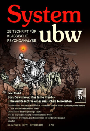 Buchcover Boris Sawinkow: ›Das fahle Pferd‹ – unbewußte Motive eines russischen Terroristen | Fritz Erik Hoevels | EAN 9783894847234 | ISBN 3-89484-723-9 | ISBN 978-3-89484-723-4