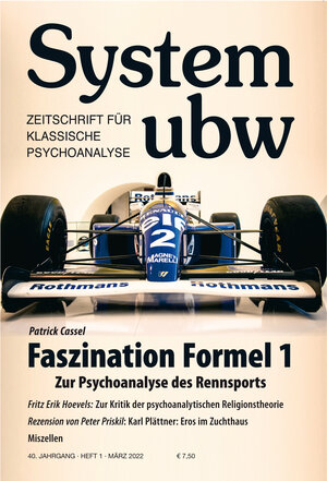 Buchcover Faszination Formel 1 – Zur Psychoanalyse des Rennsports | Patrick Cassel | EAN 9783894847272 | ISBN 3-89484-727-1 | ISBN 978-3-89484-727-2