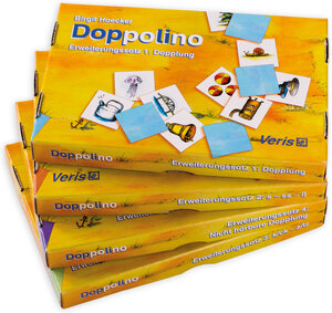 Buchcover Doppolino. Erweiterungssätze 1 - 4 komplett | Birgit Haecker | EAN 9783894931858 | ISBN 3-89493-185-X | ISBN 978-3-89493-185-8