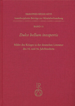 Buchcover Dulce bellum inexpertis | Horst Brunner | EAN 9783895002625 | ISBN 3-89500-262-3 | ISBN 978-3-89500-262-5