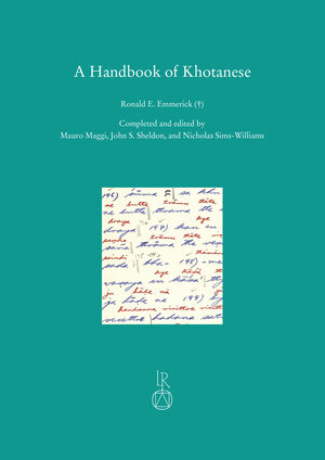 Buchcover A Handbook of Khotanese | Ronald Eric Emmerick † | EAN 9783895004445 | ISBN 3-89500-444-8 | ISBN 978-3-89500-444-5