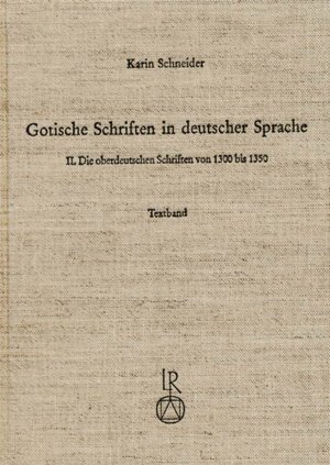 Buchcover Gotische Schriften in deutscher Sprache | Karin Schneider | EAN 9783895006036 | ISBN 3-89500-603-3 | ISBN 978-3-89500-603-6
