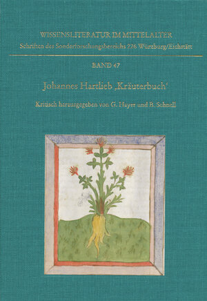 Buchcover Johannes Hartlieb »Kräuterbuch« | Gerold Hayer | EAN 9783895007606 | ISBN 3-89500-760-9 | ISBN 978-3-89500-760-6