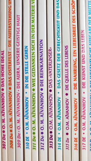 Buchcover Komplett-Serie Buchreihe Broschüren | Omraam Mikhaël Aïvanhov | EAN 9783895151194 | ISBN 3-89515-119-X | ISBN 978-3-89515-119-4