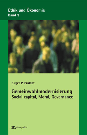 Buchcover Gemeinwohlmodernisierung | Birger P Priddat | EAN 9783895185625 | ISBN 3-89518-562-0 | ISBN 978-3-89518-562-5