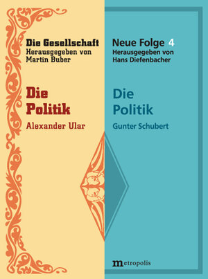 Buchcover Die Politik | Alexander Ular | EAN 9783895186936 | ISBN 3-89518-693-7 | ISBN 978-3-89518-693-6