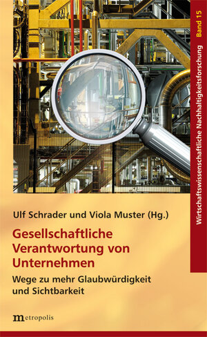 Buchcover Gesellschaftliche Verantwortung von Unternehmen  | EAN 9783895189470 | ISBN 3-89518-947-2 | ISBN 978-3-89518-947-0