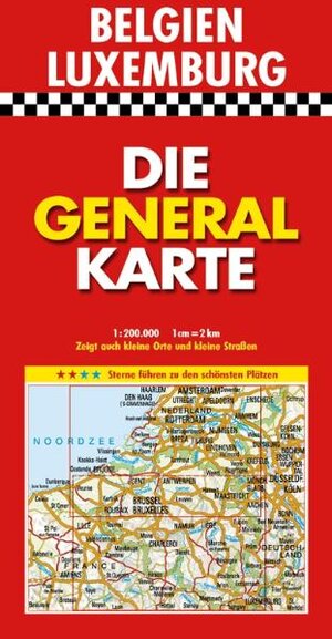 Die Generalkarte Belgien/Luxemburg 1:200 000