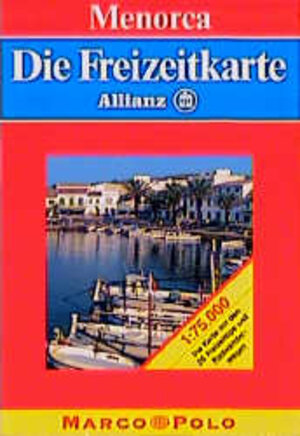 Die Allianz Freizeitkarte Menorca  1:75 000