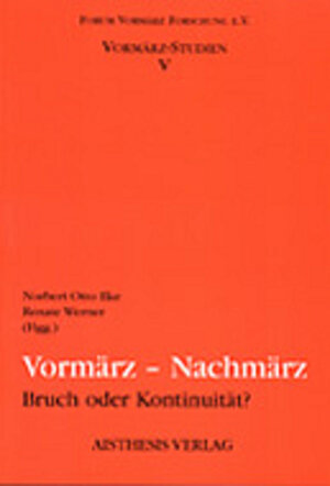 Buchcover Vormärz - Nachmärz  | EAN 9783895282744 | ISBN 3-89528-274-X | ISBN 978-3-89528-274-4