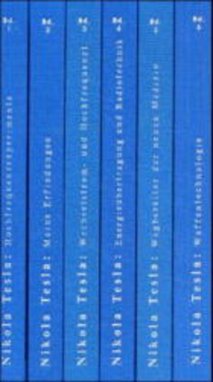 Buchcover Gesamtausgabe | Nikola Tesla | EAN 9783895392474 | ISBN 3-89539-247-2 | ISBN 978-3-89539-247-4