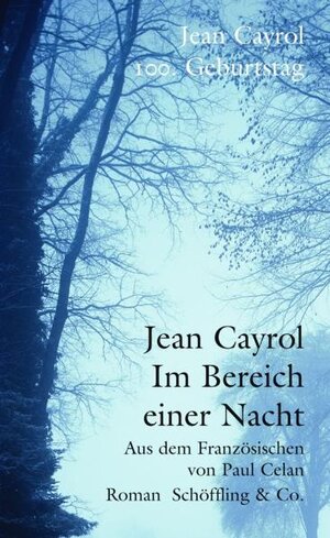 Buchcover Im Bereich einer Nacht | Jean Cayrol | EAN 9783895611650 | ISBN 3-89561-165-4 | ISBN 978-3-89561-165-0