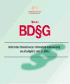 GDD - BDSG. Mitarbeiterinformation zur Datenschutzunterweisung am Arbeitsplatz nach § 5 BDSG