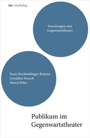 Buchcover itw : im dialog – Band 3: Publikum im Gegenwartstheater  | EAN 9783895814785 | ISBN 3-89581-478-4 | ISBN 978-3-89581-478-5