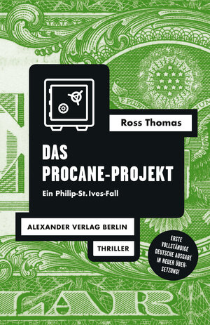 Buchcover Das Procane-Projekt | Ross Thomas | EAN 9783895815829 | ISBN 3-89581-582-9 | ISBN 978-3-89581-582-9