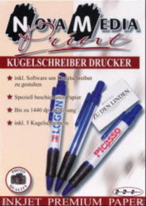 Buchcover Kugelschreiber-Drucker  | EAN 9783895832192 | ISBN 3-89583-219-7 | ISBN 978-3-89583-219-2