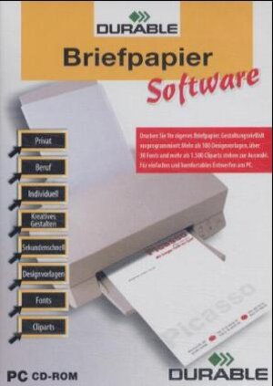 Buchcover Durable Briefpapier  | EAN 9783895832864 | ISBN 3-89583-286-3 | ISBN 978-3-89583-286-4
