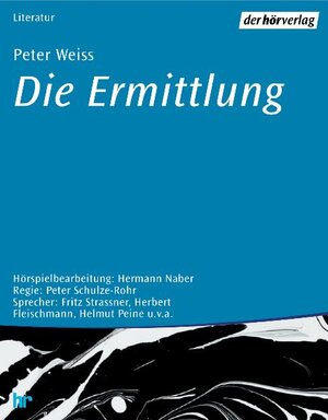 Buchcover Die Ermittlung | Peter Weiss | EAN 9783895841125 | ISBN 3-89584-112-9 | ISBN 978-3-89584-112-5